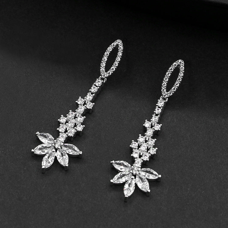 Bridal Zircon Necklace Set