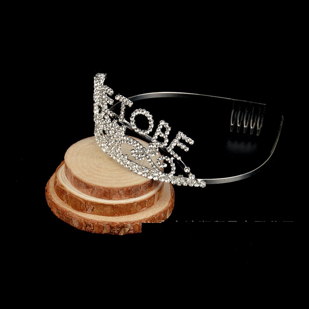 Bride To Be, Rhinestone Crown