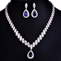 Two Piece Zircon Jewelry Sets