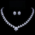 Bridal Two-piece Design Simple Flower Necklace