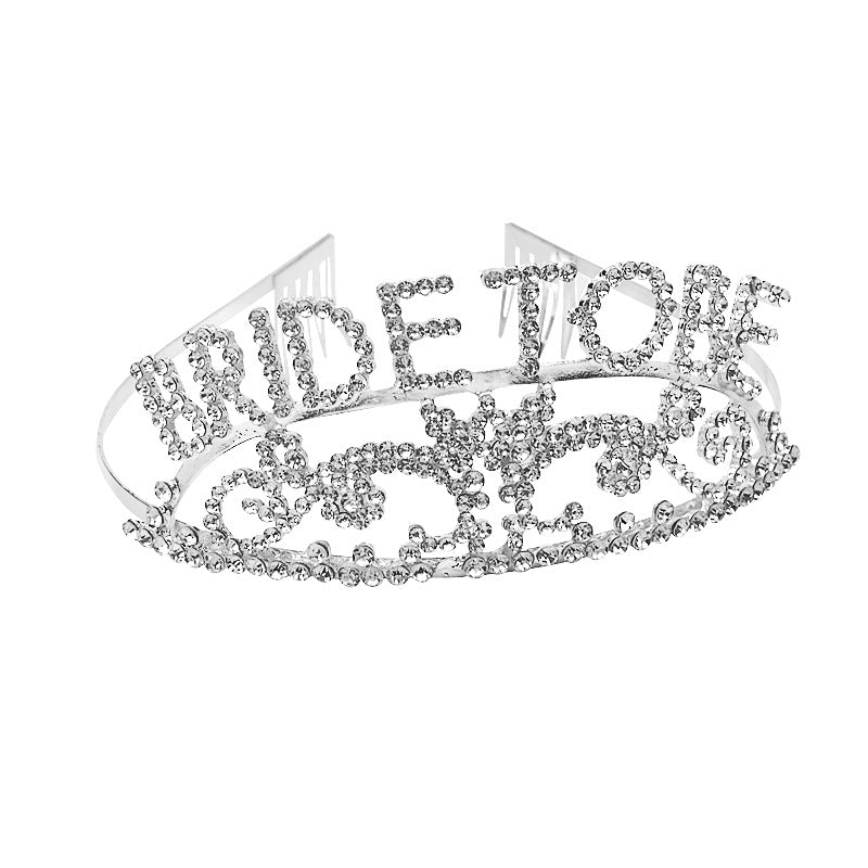 Bride To Be, Rhinestone Crown