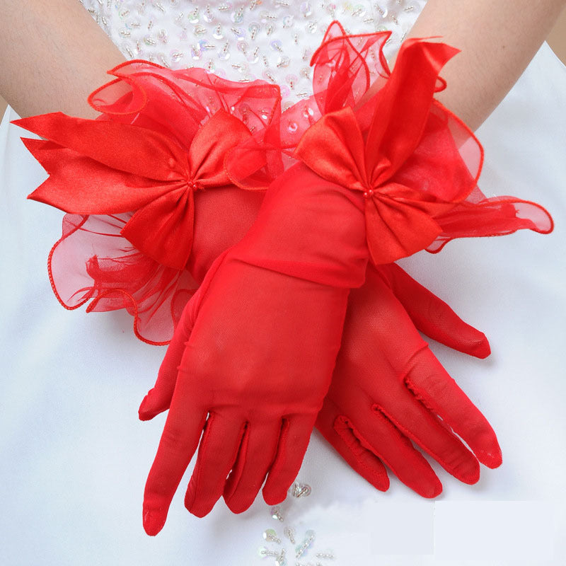 Lace Wedding Bridal Wedding Dress Evening Gloves