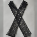 Korean Summer Bridal Transparent Mesh Gloves