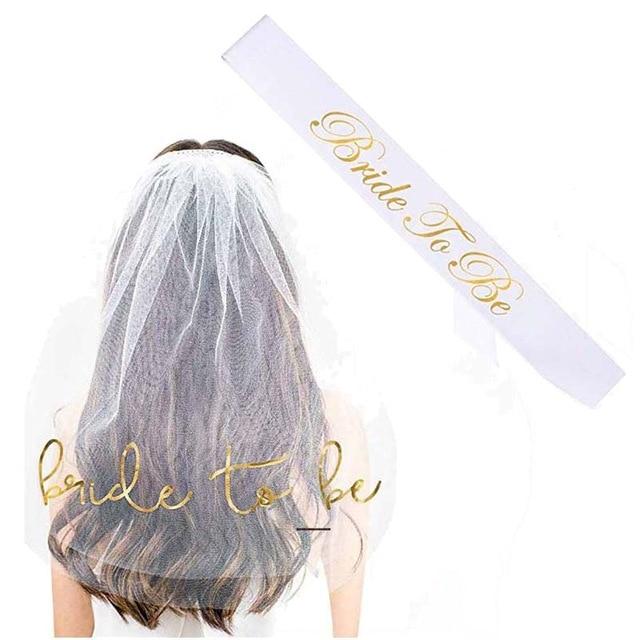 Bride To Be Veils Sets