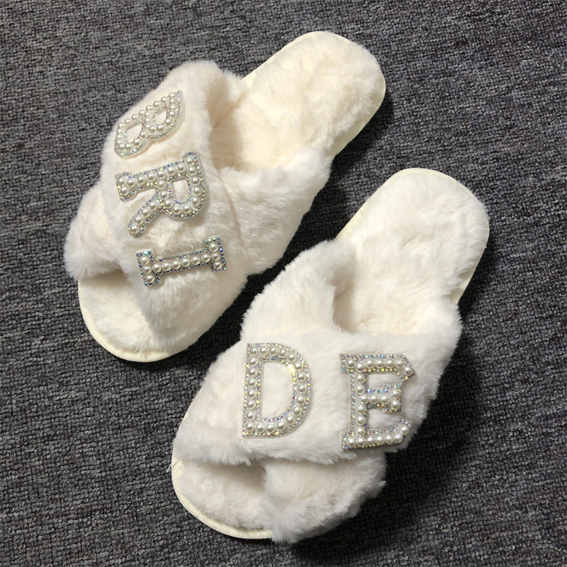 Bride To Be Slippers, Bridal Shoes