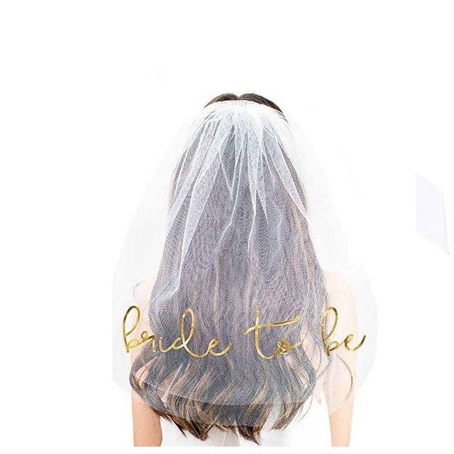 Bride To Be Veils Sets