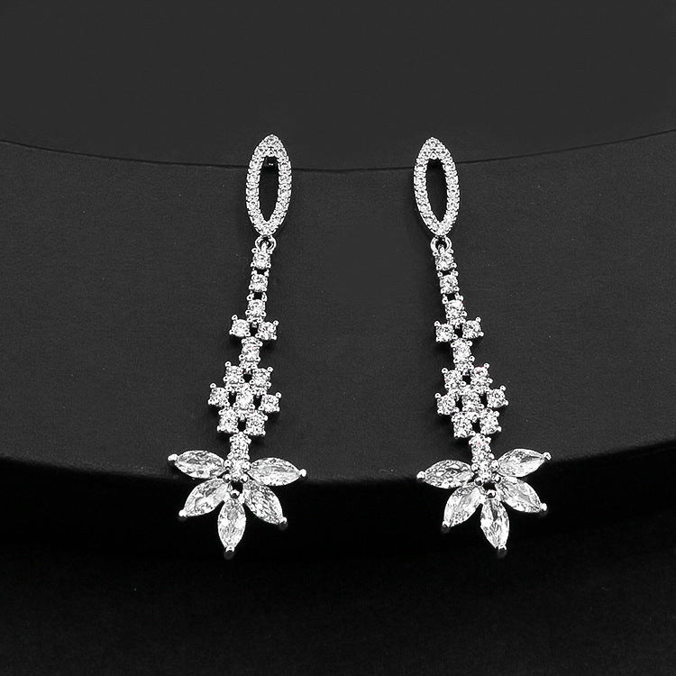 Bridal Zircon Necklace Set