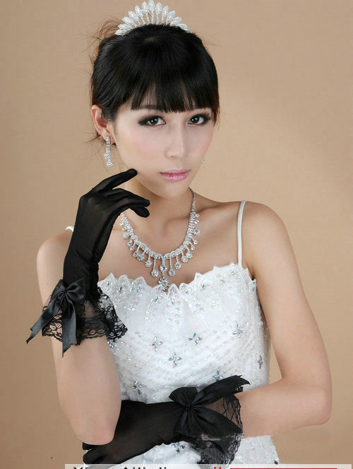 Lace Wedding Bridal Wedding Dress Evening Gloves